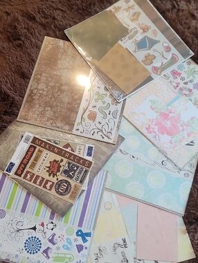 Creative Memories Scrapbooking Paper/sticker Sets